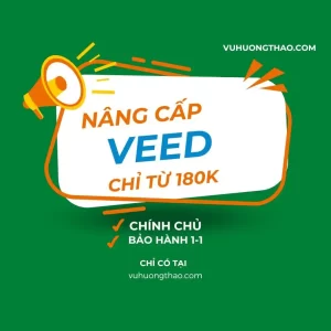 tài khoản veed giá rẻ